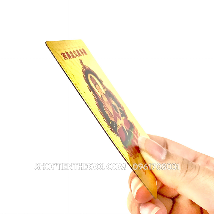 Thẻ Kim Bài Phật Bản Mệnh Tuổi Sửu – Phật Hư Không Tạng Bồ Tát